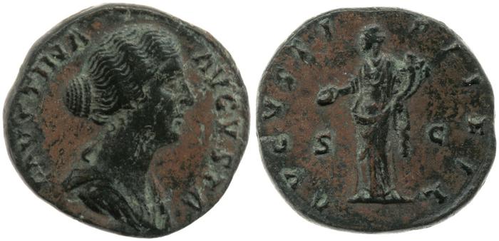 реверс RIC III Antoninus Pius 1390