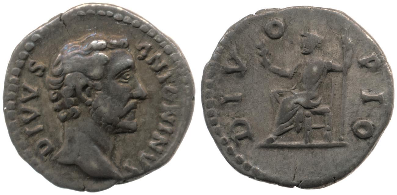 RIC III Marcus Aurelius 442, аверс, Британский музей