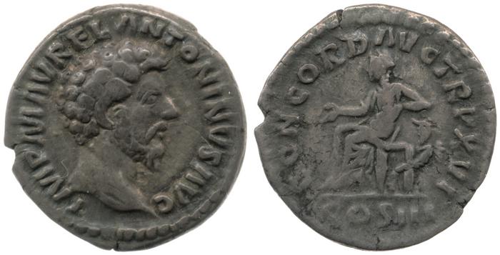 RIC III Marcus Aurelius 35, реверс, bm