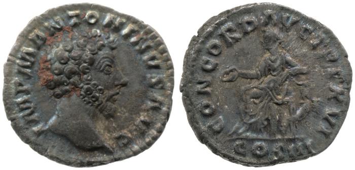 реверс RIC III Marcus Aurelius 34