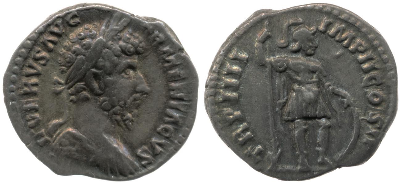 RIC III Marcus Aurelius 514, аверс, Британский музей