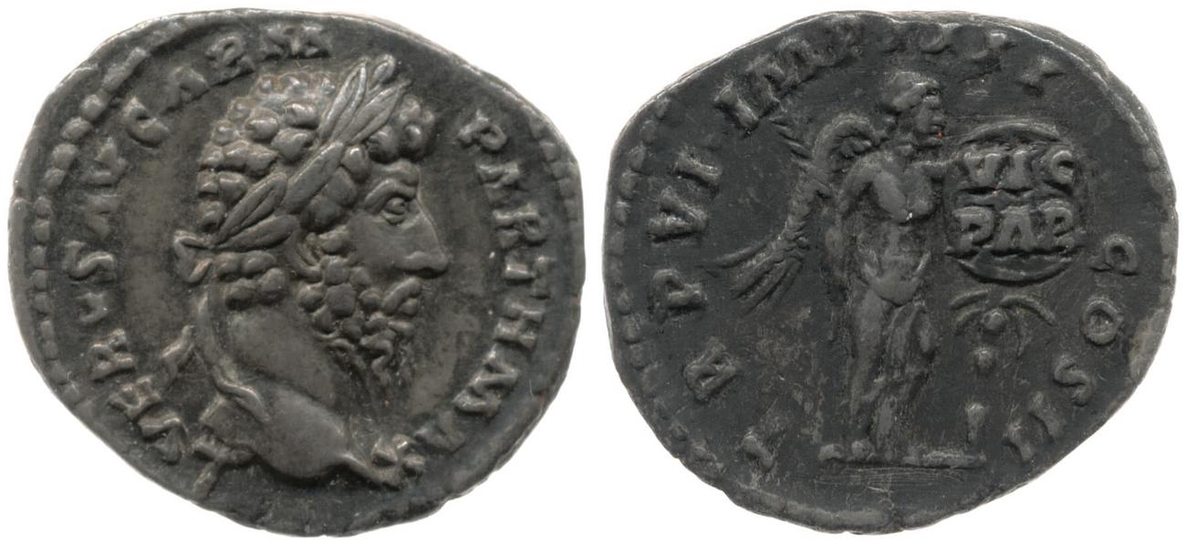 аверс RIC III Marcus Aurelius 566