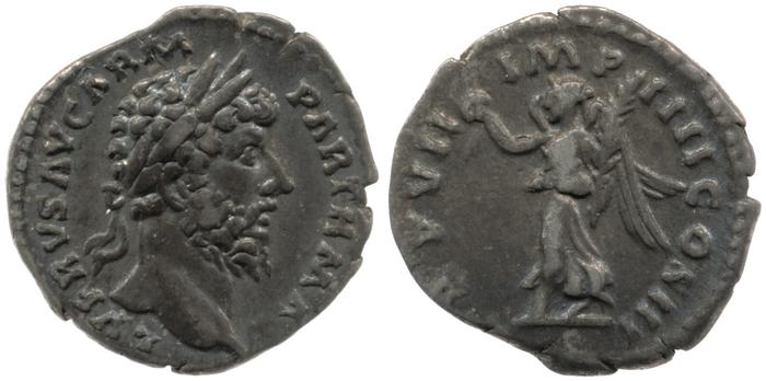 реверс RIC III Marcus Aurelius 574