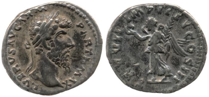 RIC III Marcus Aurelius 574, реверс, Британский музей