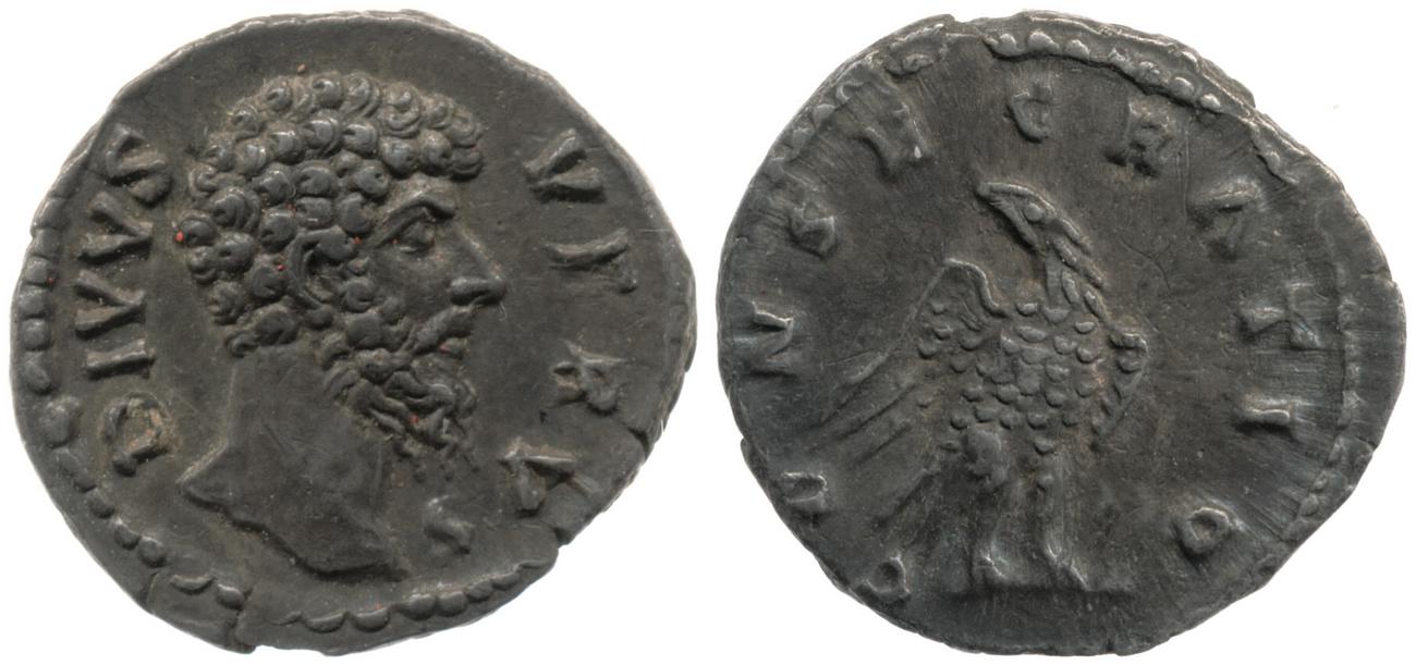 RIC III Marcus Aurelius 596A, аверс, bm