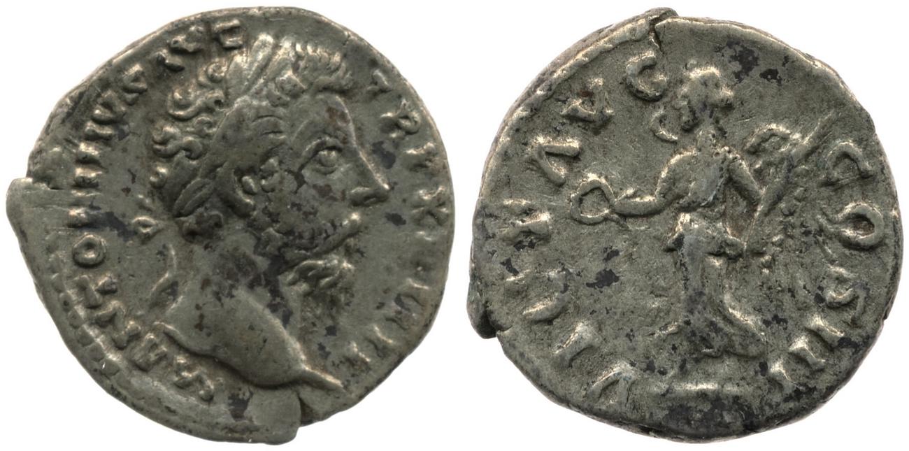 аверс RIC III Marcus Aurelius 226