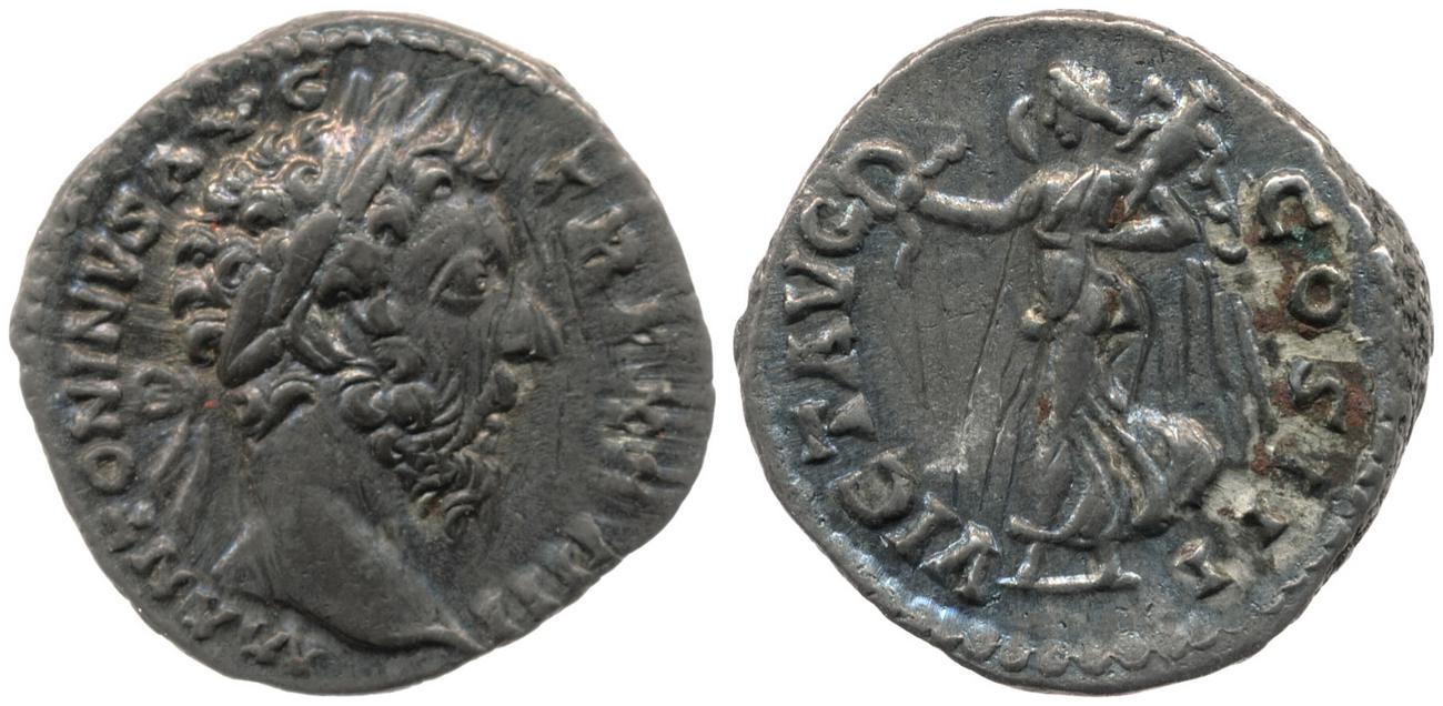 RIC III Marcus Aurelius 225, аверс, bm