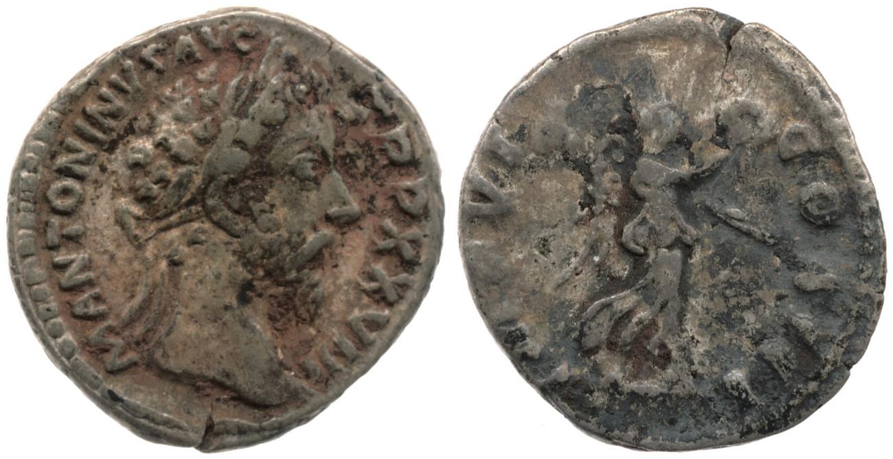 аверс RIC III Marcus Aurelius 287
