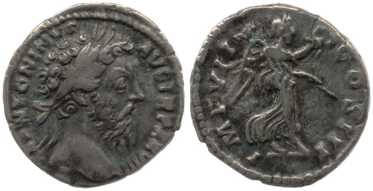 аверс RIC III Marcus Aurelius 301