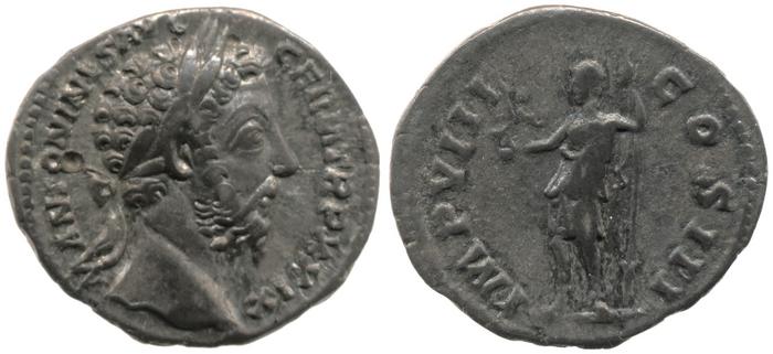 RIC III Marcus Aurelius 323, реверс, Британский музей