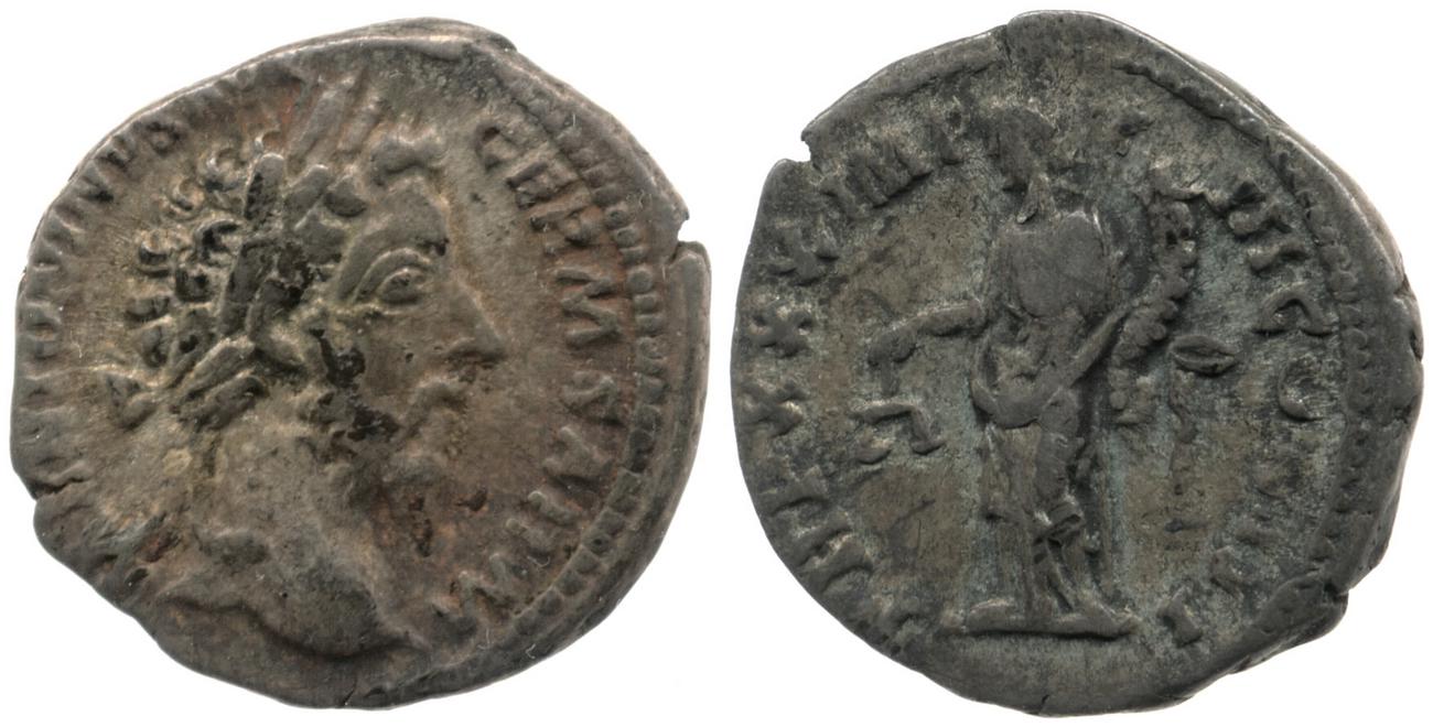 аверс RIC III Marcus Aurelius 359