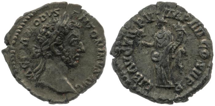 RIC III Commodus 10, реверс, bm