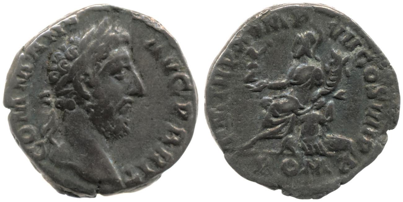 RIC III Commodus 112, аверс, bm