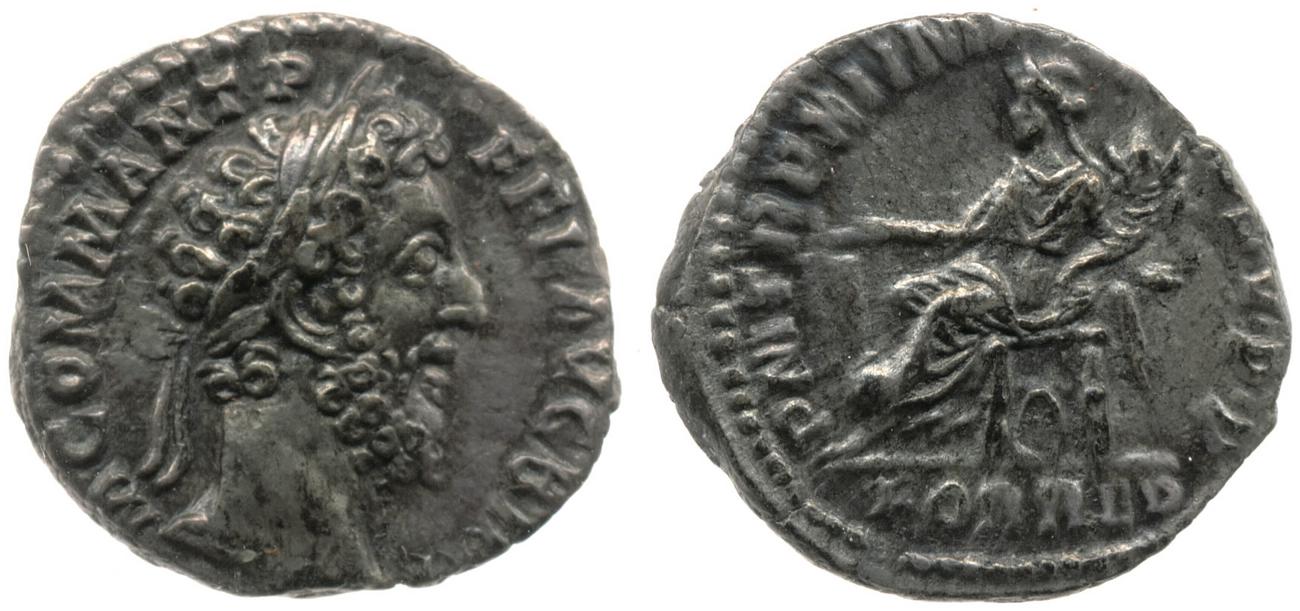 аверс RIC III Commodus 131