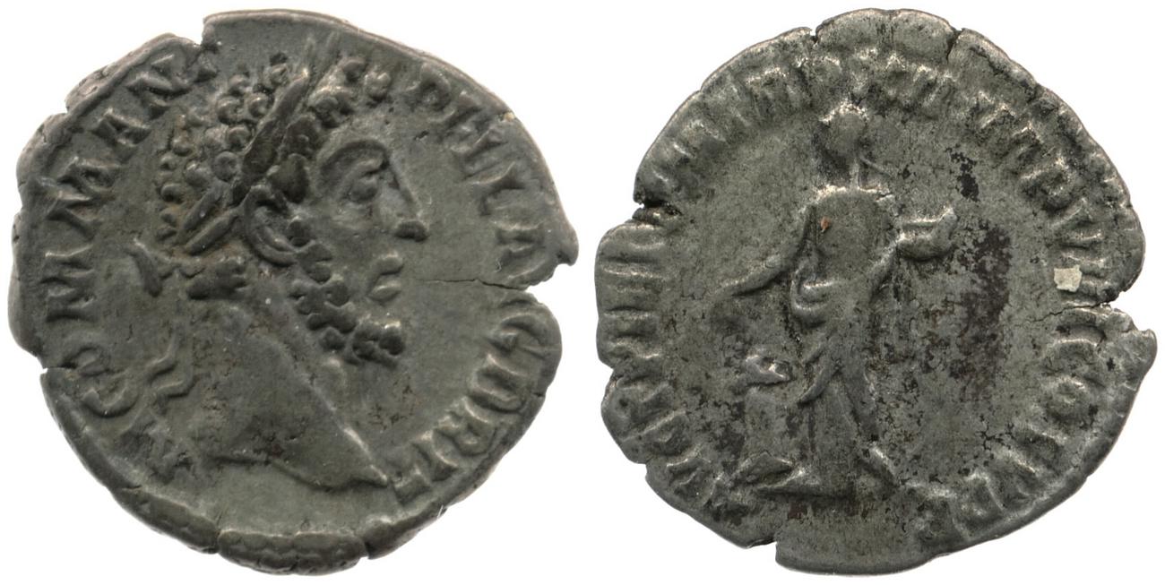 RIC III Commodus 146, аверс, bm
