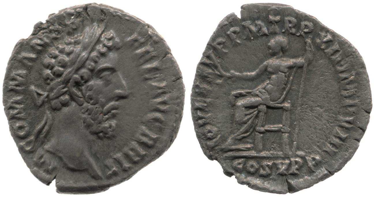 RIC III Commodus 152, аверс, bm
