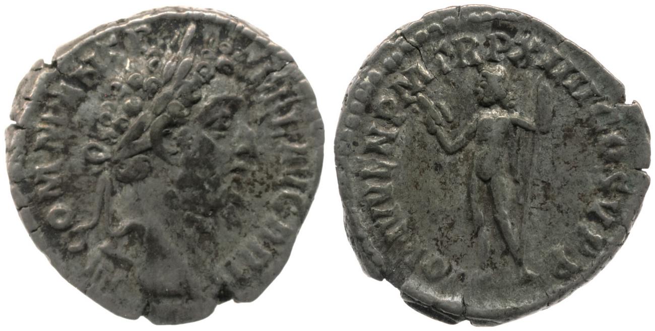 RIC III Commodus 173, аверс, bm