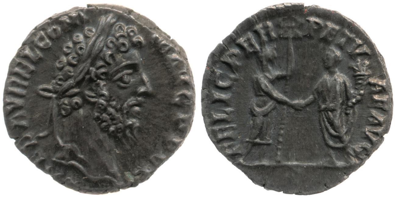 RIC III Commodus 249, аверс, bm