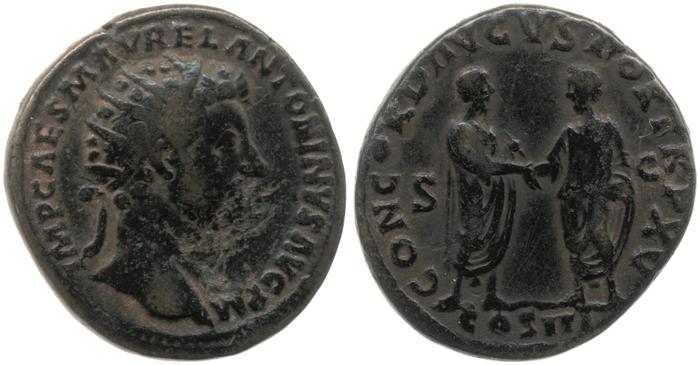 реверс RIC III Marcus Aurelius 798