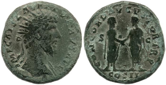 реверс RIC III Marcus Aurelius 1293