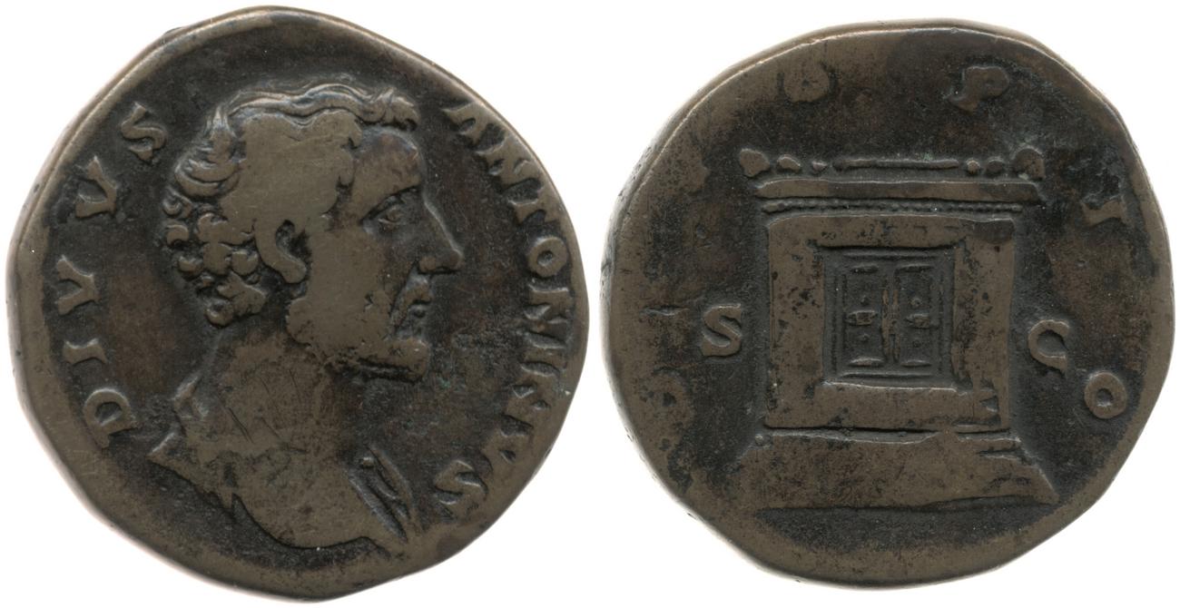 RIC III Marcus Aurelius 1273, аверс, Британский музей