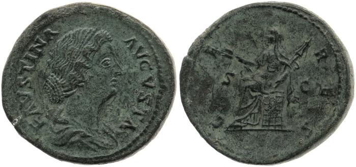 RIC III Marcus Aurelius 1620, реверс, Британский музей