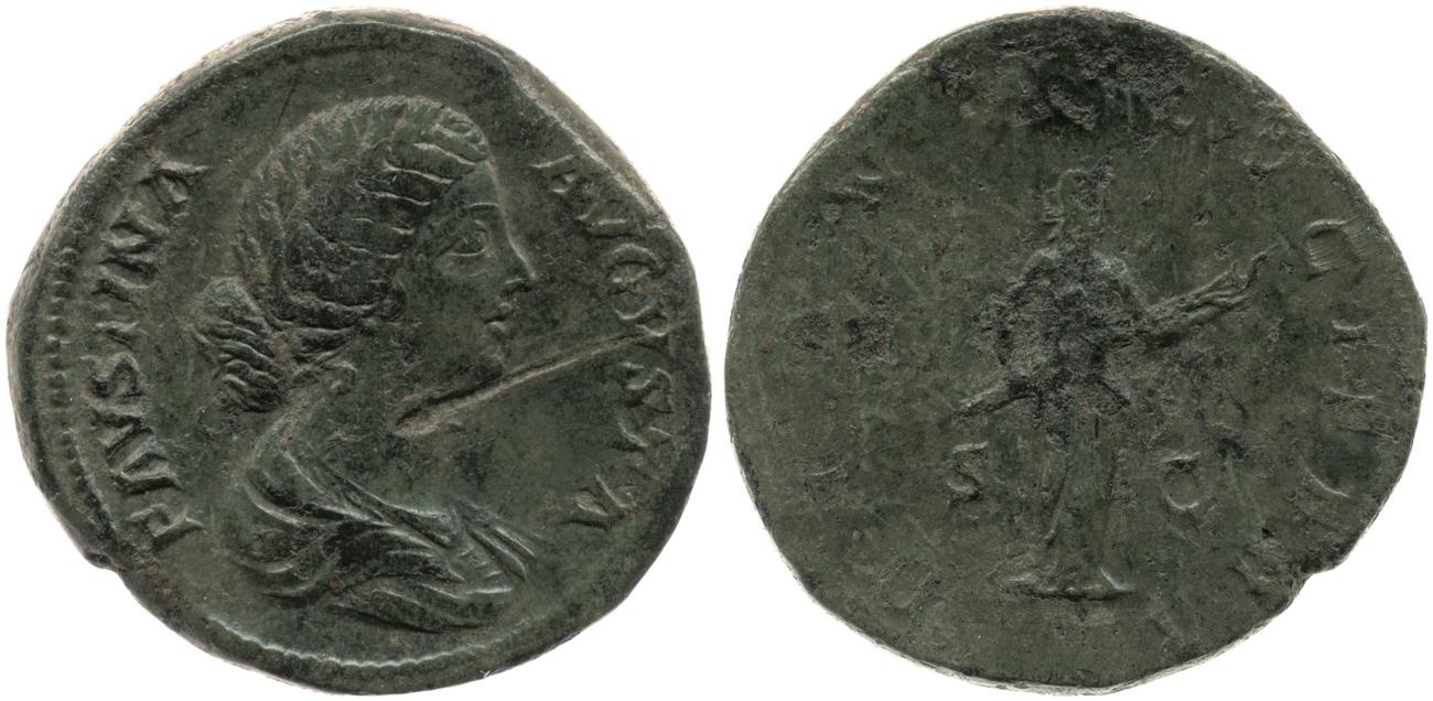 аверс RIC III Marcus Aurelius 1630
