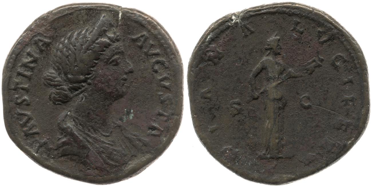 аверс RIC III Marcus Aurelius 1631