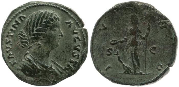 RIC III Marcus Aurelius 1645, реверс, Британский музей