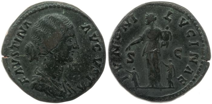 реверс RIC III Marcus Aurelius 1649