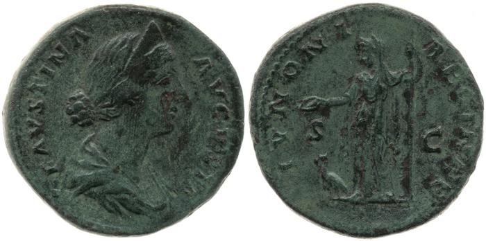 RIC III Marcus Aurelius 1651, реверс, bm