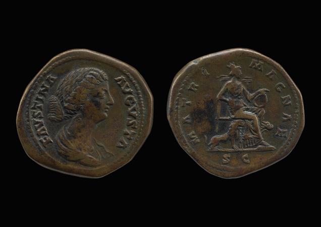 RIC III Marcus Aurelius 1663, реверс, Британский музей
