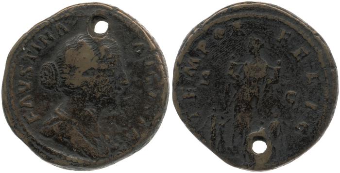 RIC III Marcus Aurelius 1673, реверс, Британский музей