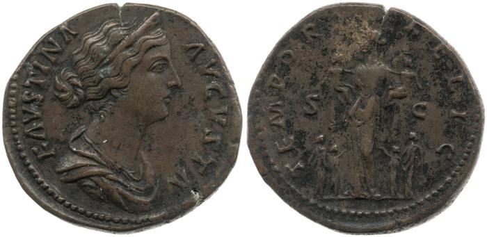 реверс RIC III Marcus Aurelius 1674