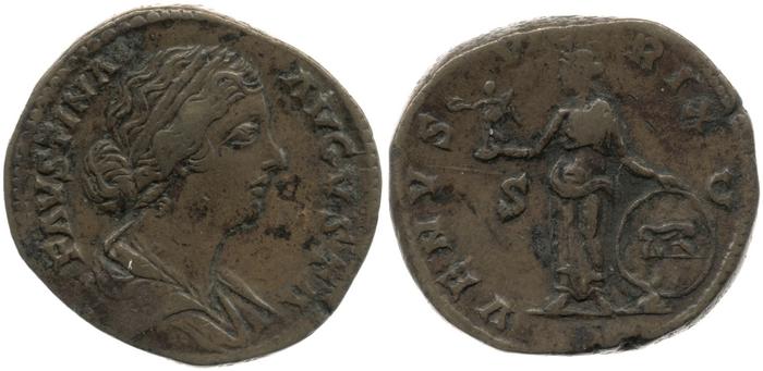 RIC III Marcus Aurelius 1688, реверс, bm