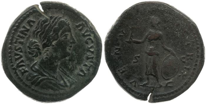 RIC III Marcus Aurelius 1688, реверс, bm