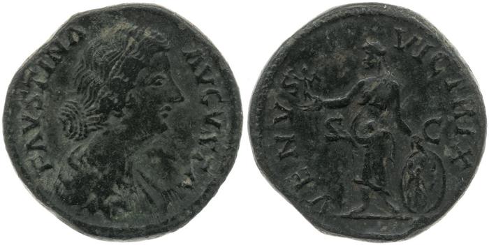 RIC III Marcus Aurelius 1688, реверс, bm