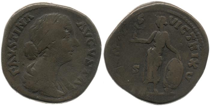 RIC III Marcus Aurelius 1688, реверс, bm