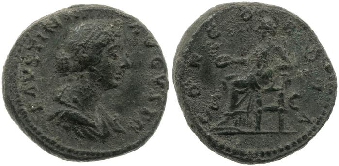 RIC III Marcus Aurelius 1627, реверс, Британский музей