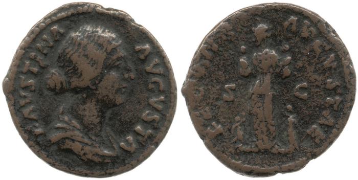 RIC III Marcus Aurelius 1636, реверс, bm
