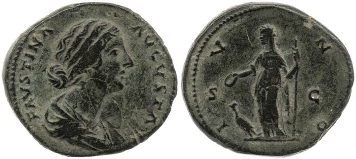 RIC III Marcus Aurelius 1647, реверс, Британский музей