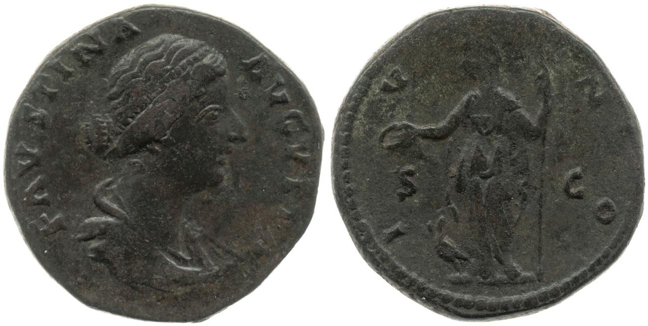 аверс RIC III Marcus Aurelius 1647