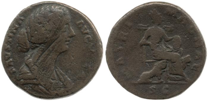 RIC III Marcus Aurelius 1664, реверс, Британский музей