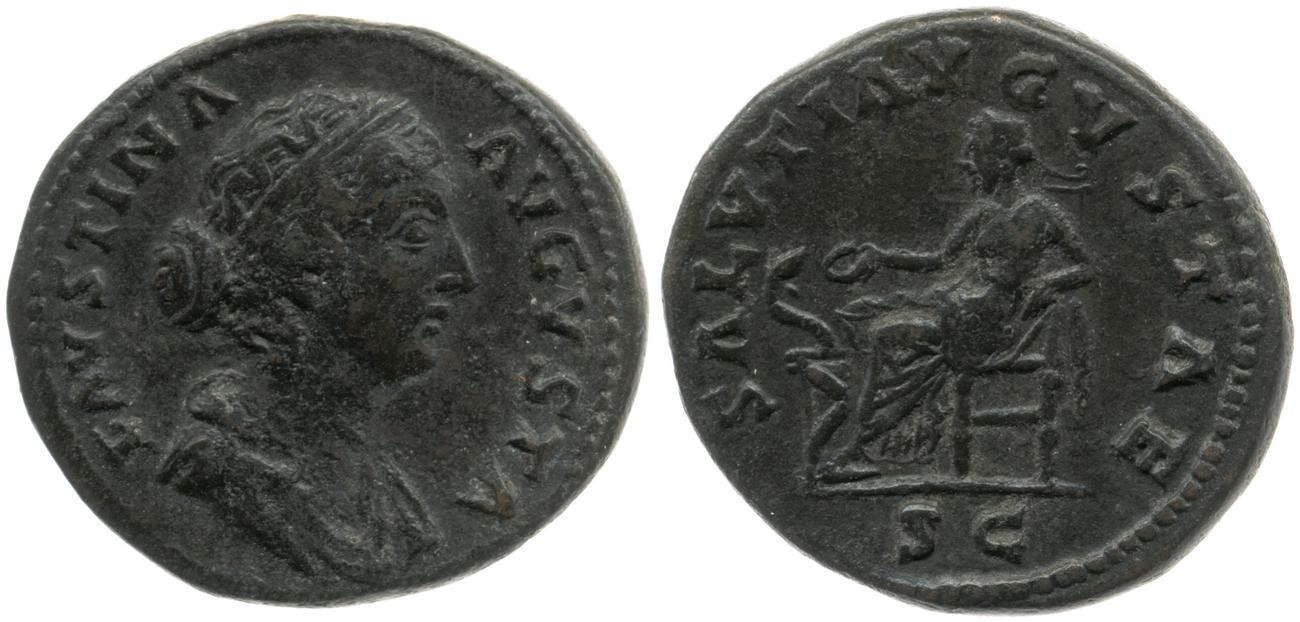 RIC III Marcus Aurelius 1671A, аверс, Британский музей
