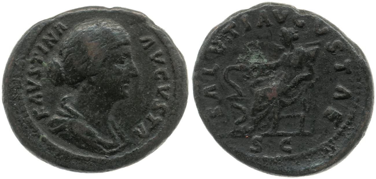 RIC III Marcus Aurelius 1671A, аверс, Британский музей