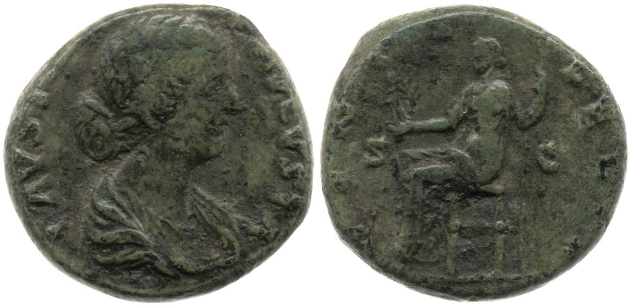 аверс RIC III Marcus Aurelius 1687