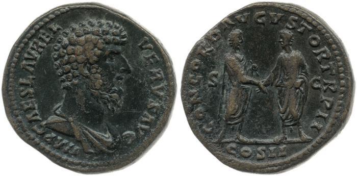 реверс RIC III Marcus Aurelius 1308