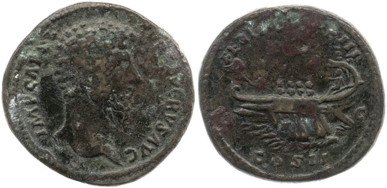 RIC III Marcus Aurelius 1326, аверс, bm