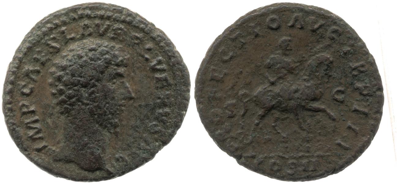 аверс RIC III Marcus Aurelius 1356