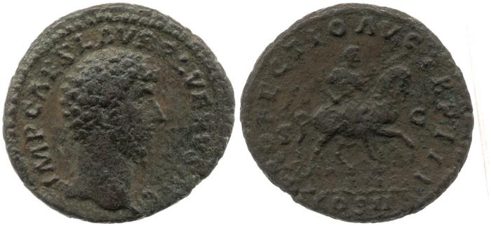 реверс RIC III Marcus Aurelius 1356